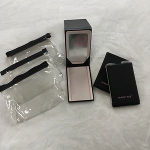 Mary Kay Mirror Bundle with Clear Zippered Bag